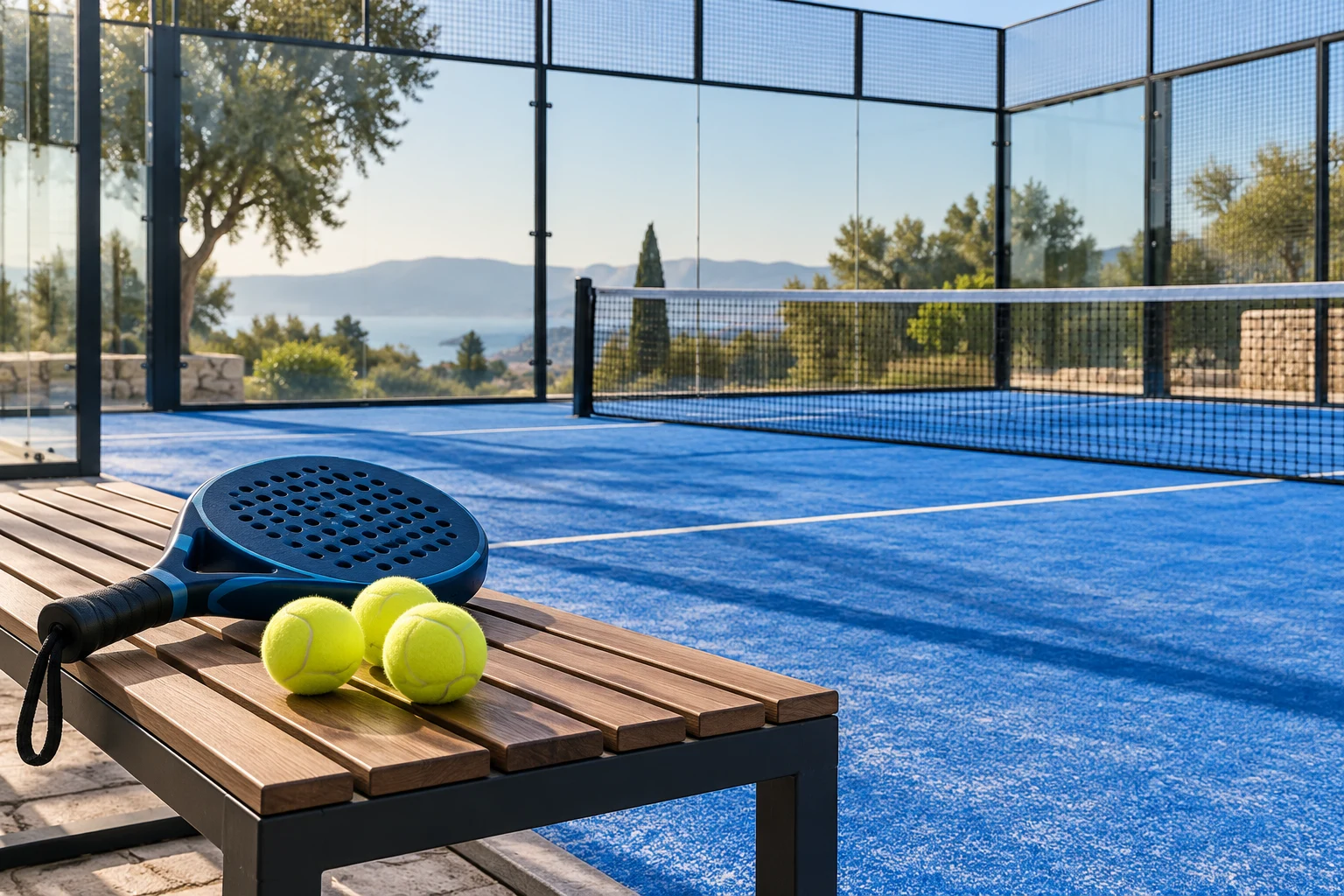 Padel equipment collection